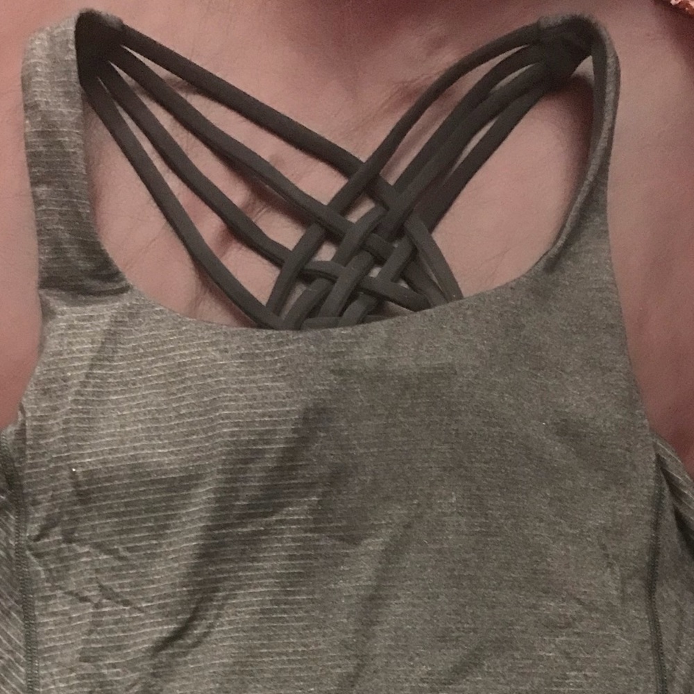 Lululemon Athletica Open Back Tank
